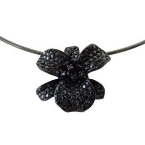 orchid black pendant600