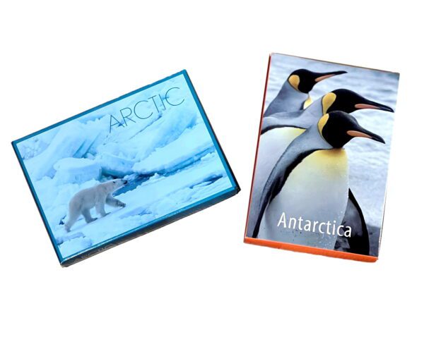 Two books about the antarctic and antarctica